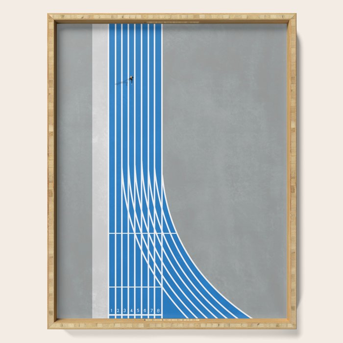 Finish Line Sprinter  Serving Tray Gallery Image 1