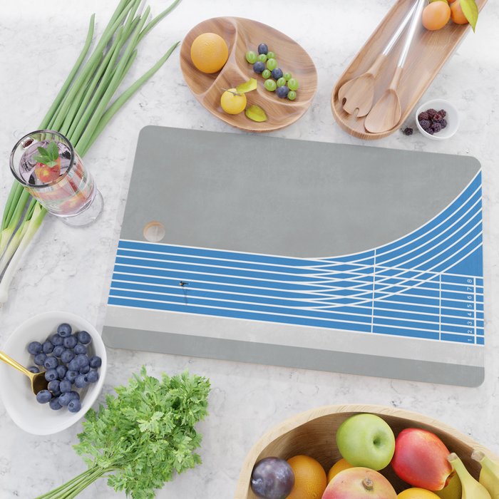 Finish Line Sprinter  Cutting Board Gallery Image 2