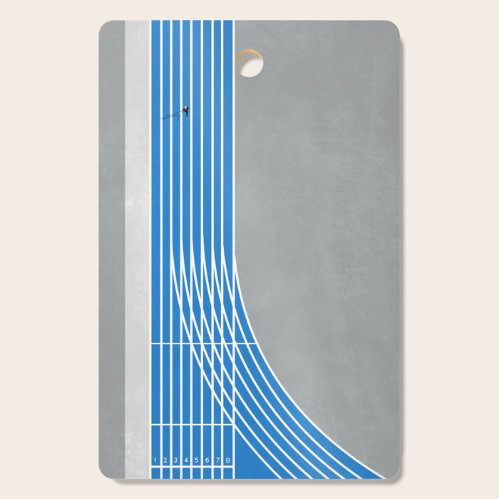 Finish Line Sprinter  Cutting Board Gallery Image 1