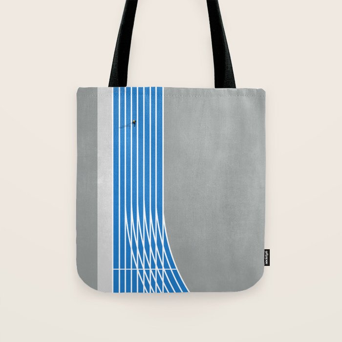 Finish Line Sprinter  Tote Bag Gallery Image 1