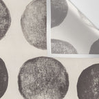 Linocut Circle Pattern Wall Tapestry Gallery Image 3
