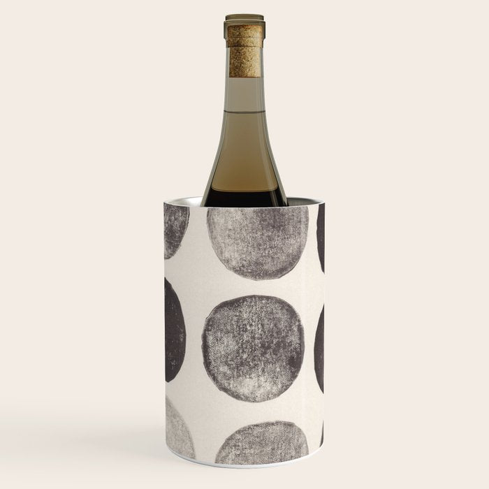 Linocut Circle Pattern Wine Chiller Gallery Image 3