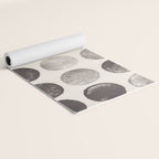 Linocut Circle Pattern Yoga Mat Gallery Image 2