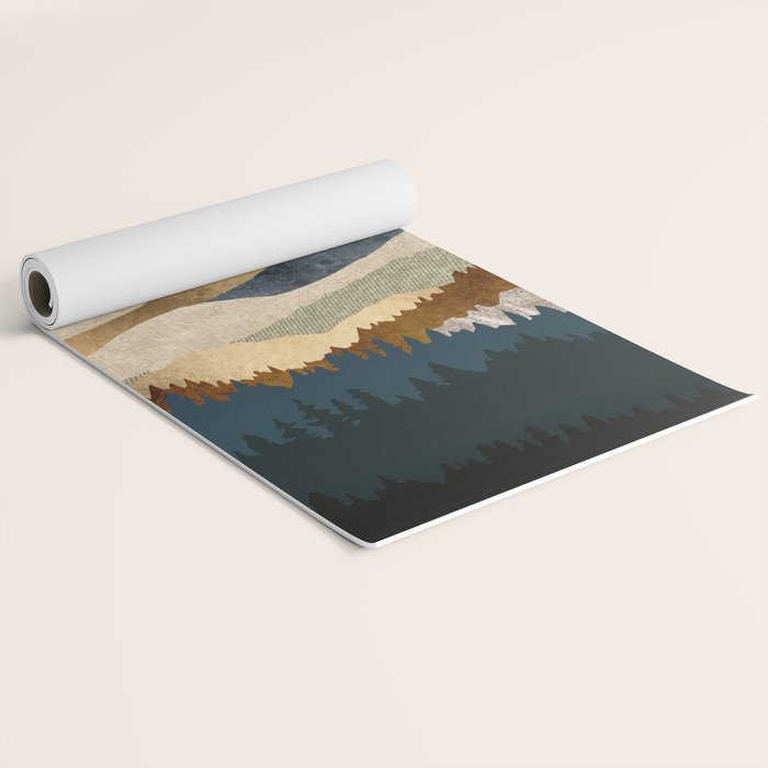 Golden Vista Yoga Mat Gallery Image 2