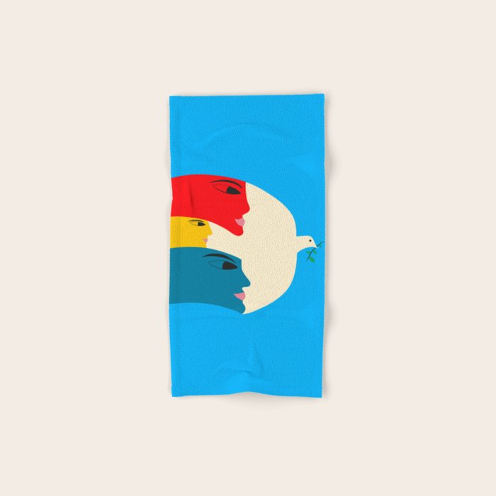 Peace Bath Towel Gallery Image 1