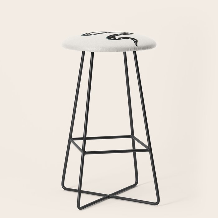 Minimal Snake - Black Stool Gallery Image 1