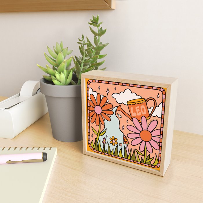 Leo Garden Mini Art Print Gallery Image 2