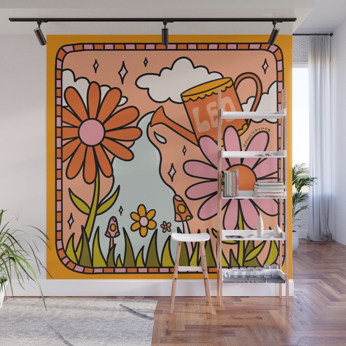 Leo Garden Wall Mural Gallery Image 1
