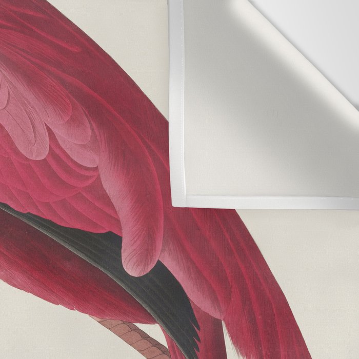 Pink Flamingo Vintage Art Wall Tapestry Gallery Image 3