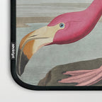 Pink Flamingo Vintage Art Laptop Sleeve Gallery Image 3