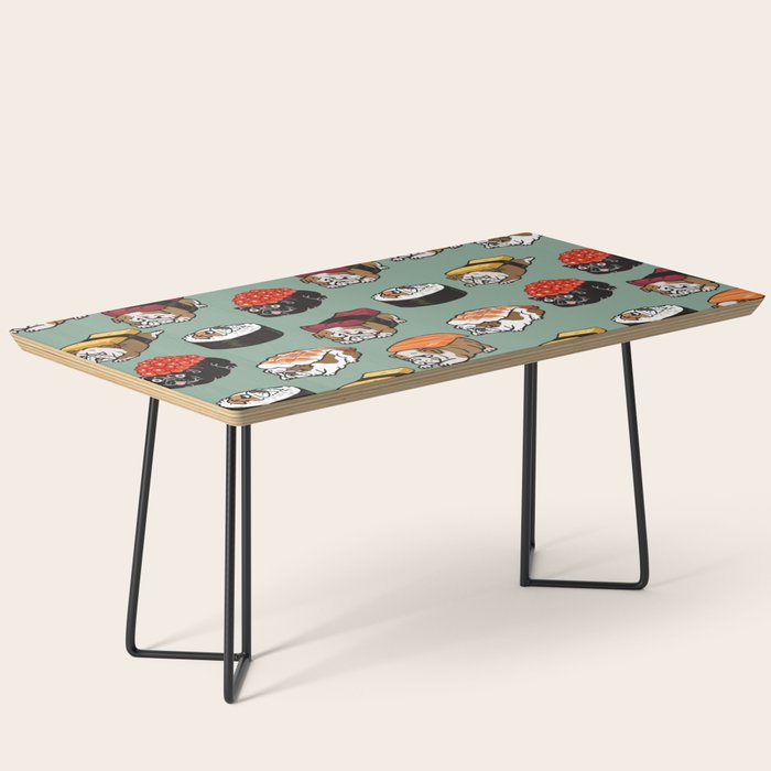 Sushi English Bulldog Coffee Table Gallery Image 1
