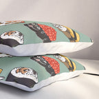 Sushi English Bulldog Pillow Sham Gallery Image 3