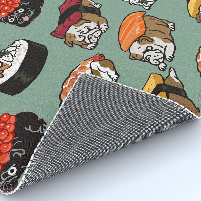Sushi English Bulldog Rug Gallery Image 4