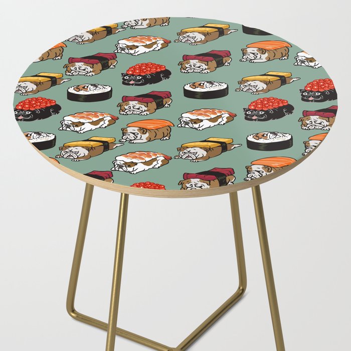 Sushi English Bulldog Side Table Gallery Image 2