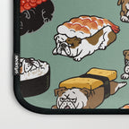 Sushi English Bulldog Laptop Sleeve Gallery Image 3