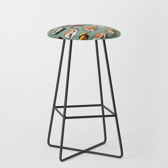 Sushi English Bulldog Stool Gallery Image 1