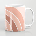 Rainbow arc - neutrals Coffee Mug Gallery Image 1