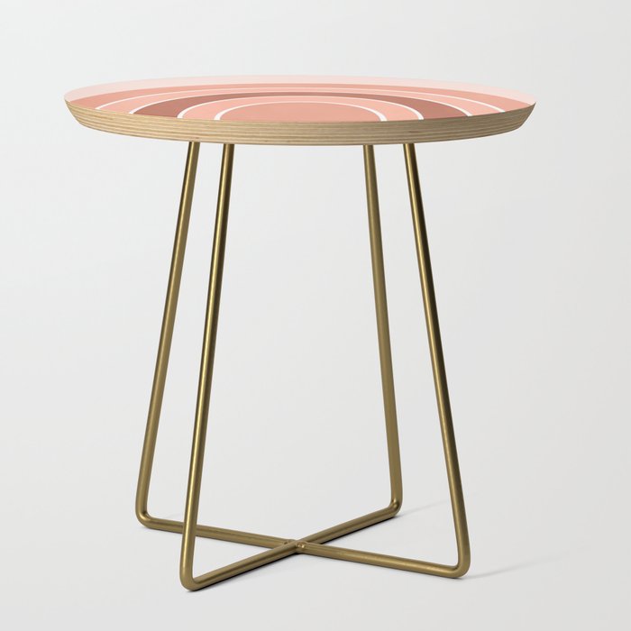 Rainbow arc - neutrals Side Table Gallery Image 1