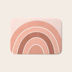 Rainbow arc - neutrals Bath Mat Gallery Image 1