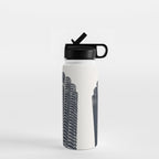 Chicago Architecture, Marina City, Chicago Wall Art, Chicago Art, Chicago Photography, Canvas Art Water Bottle Gallery Image 1