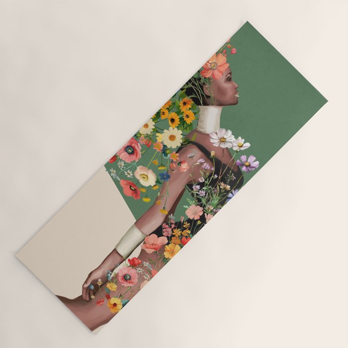 A Soul in Bloom Yoga Mat Gallery Image 1