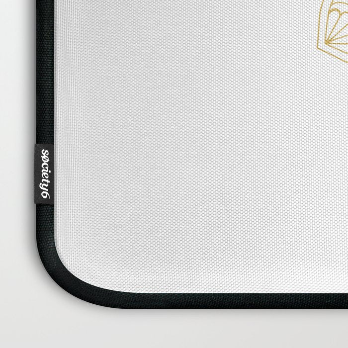 Namaste Gold Mandala Design Laptop Sleeve Gallery Image 3
