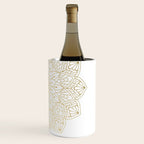 Namaste Gold Mandala Design Wine Chiller Gallery Image 3
