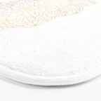 Namaste Gold Mandala Design Bath Mat Gallery Image 3