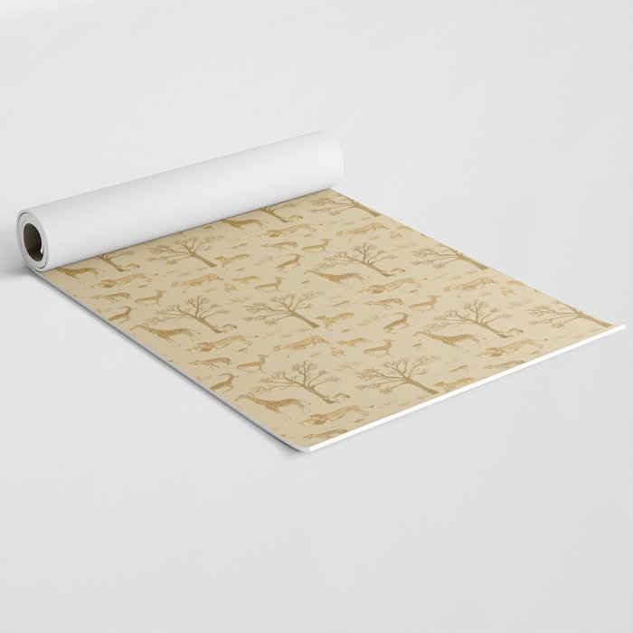 Safari in the Serengeti Yoga Mat Gallery Image 2