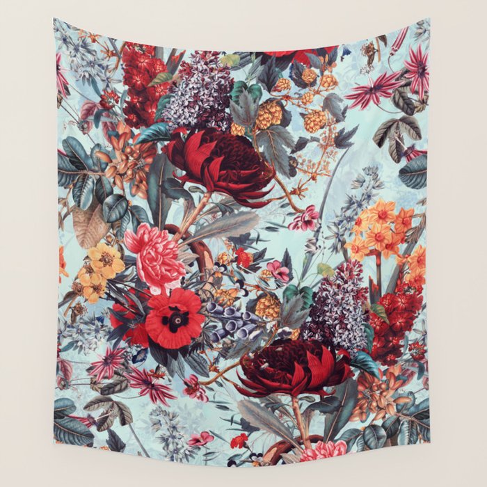 Romantic Garden VI Wall Tapestry Gallery Image 1