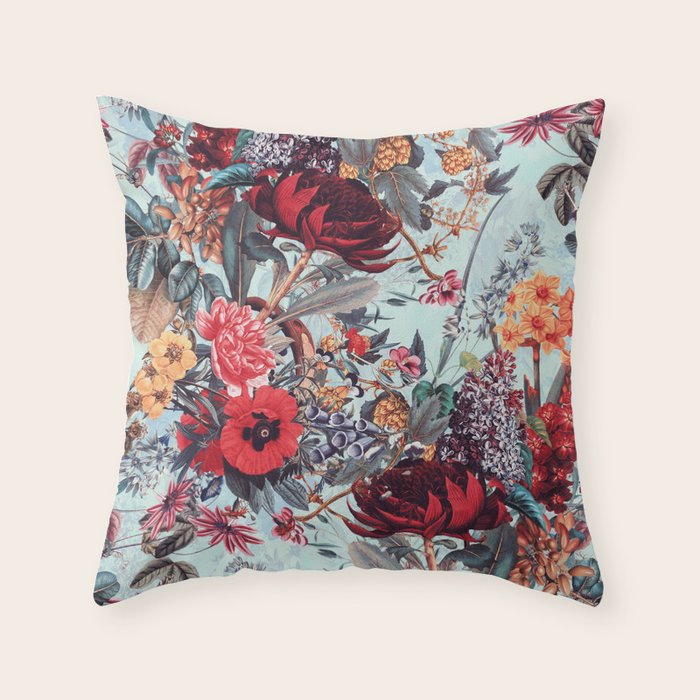 Romantic Garden VI Throw Pillow Gallery Image 6