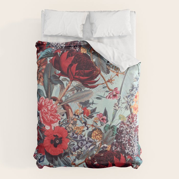 Romantic Garden VI Duvet Cover Gallery Image 1