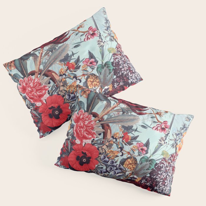 Romantic Garden VI Pillow Sham Gallery Image 3