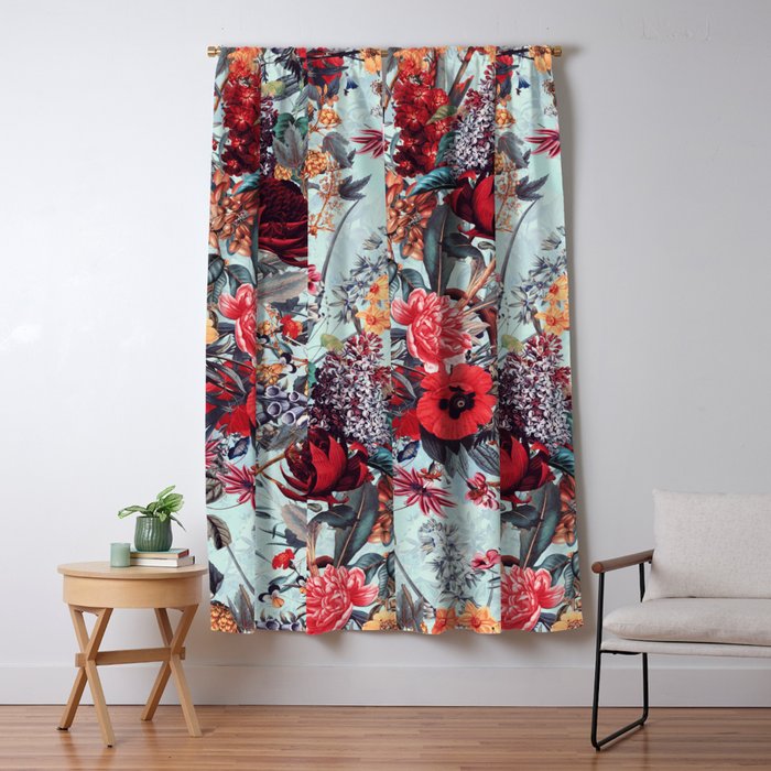 Romantic Garden VI Window Curtain Gallery Image 5