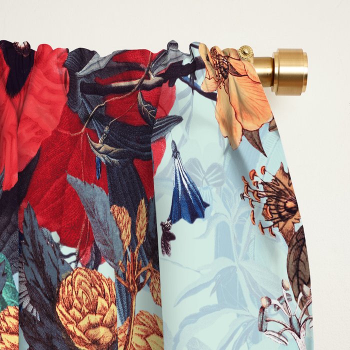 Romantic Garden VI Window Curtain Gallery Image 2