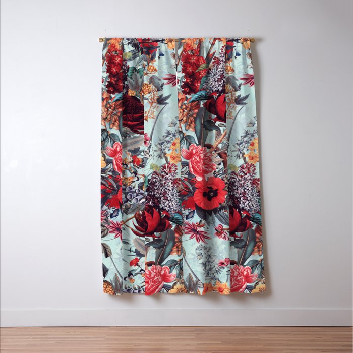 Romantic Garden VI Window Curtain Gallery Image 3