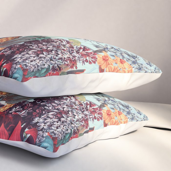 Romantic Garden VI Pillow Sham Gallery Image 3
