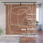 Abstract line art 22 Wall Mural Gallery Image 1