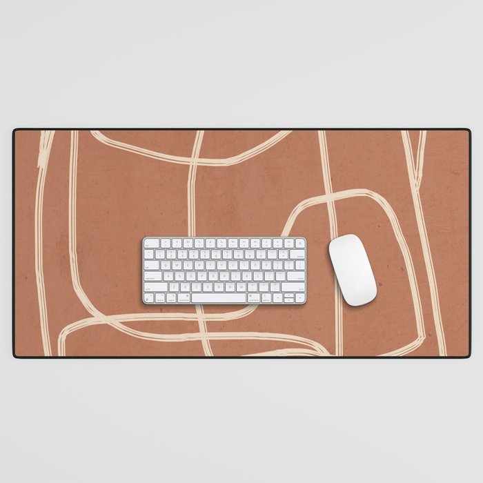 Abstract line art 22 Desk Mat Gallery Image 1