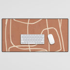 Abstract line art 22 Desk Mat Gallery Image 1