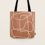 Abstract line art 22 Tote Bag Gallery Image 1