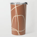 Abstract line art 22 Travel Mug Gallery Image 2