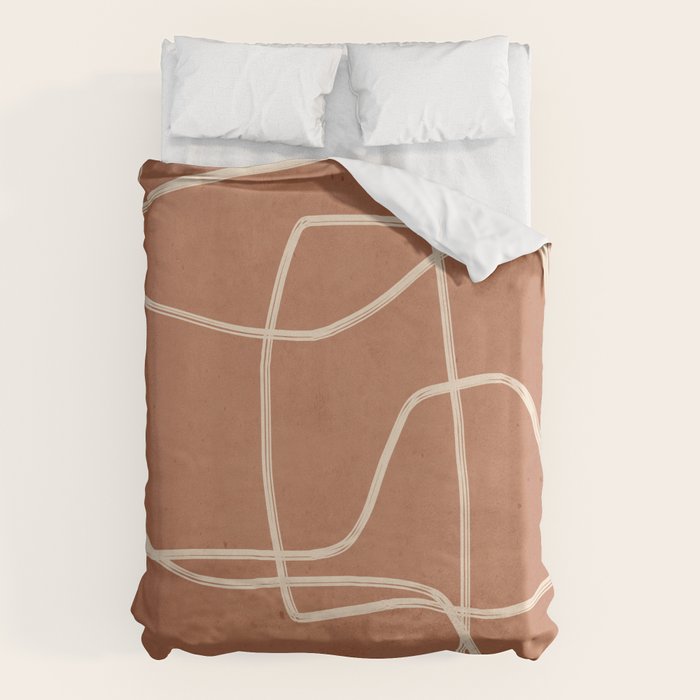 Abstract line art 22 Duvet Cover Gallery Image 1