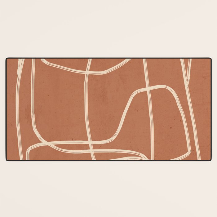 Abstract line art 22 Desk Mat Gallery Image 3