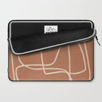 Abstract line art 22 Laptop Sleeve Gallery Image 2
