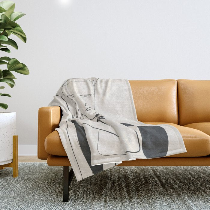 Soft Feeling 3 Throw Blanket Gallery Image 1