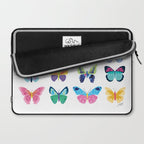 Colorful Butterflies  Laptop Sleeve Gallery Image 2