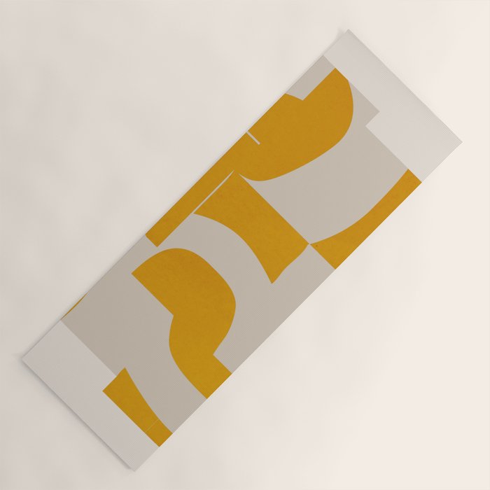 Minimal Geometric Shapes 228 Yoga Mat Gallery Image 1