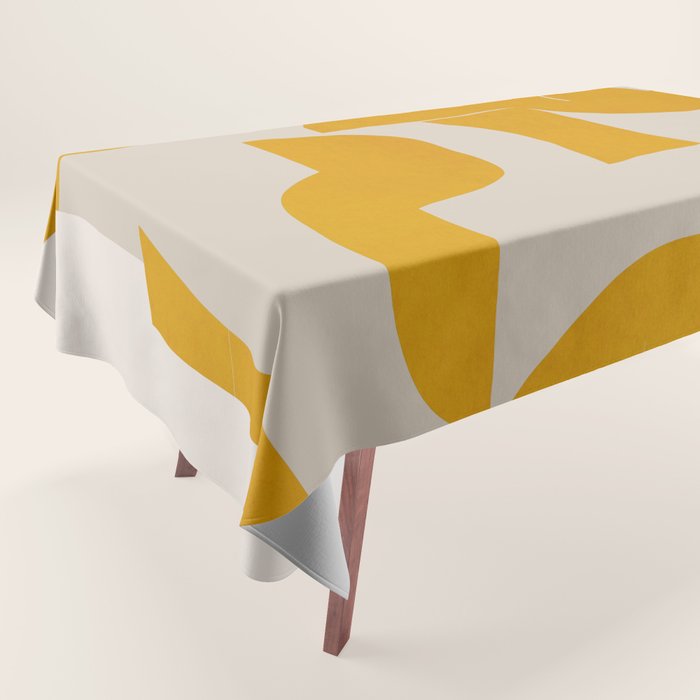 Minimal Geometric Shapes 228 Tablecloth Gallery Image 1