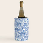 chinoiserie toile blue Wine Chiller Gallery Image 3